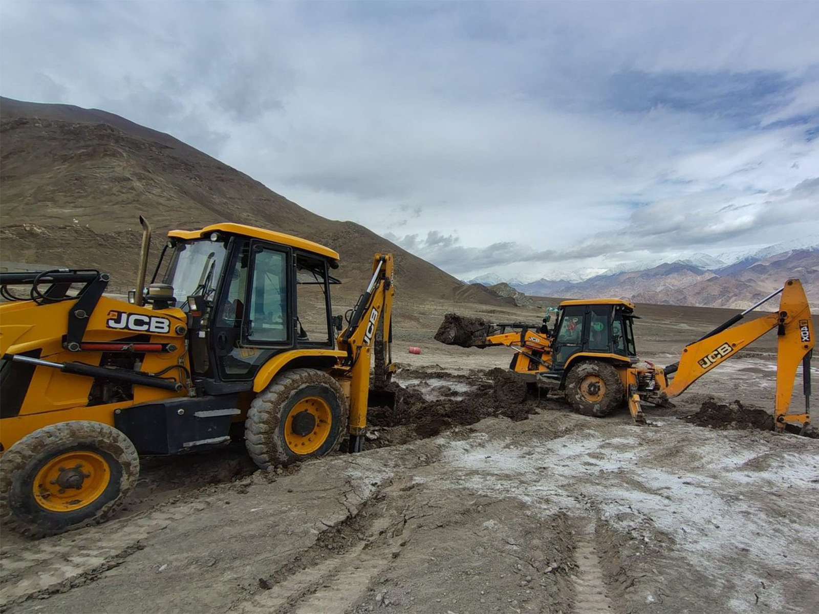 Water project underway in Ladakh (Photo/X@lg_ladakh)
