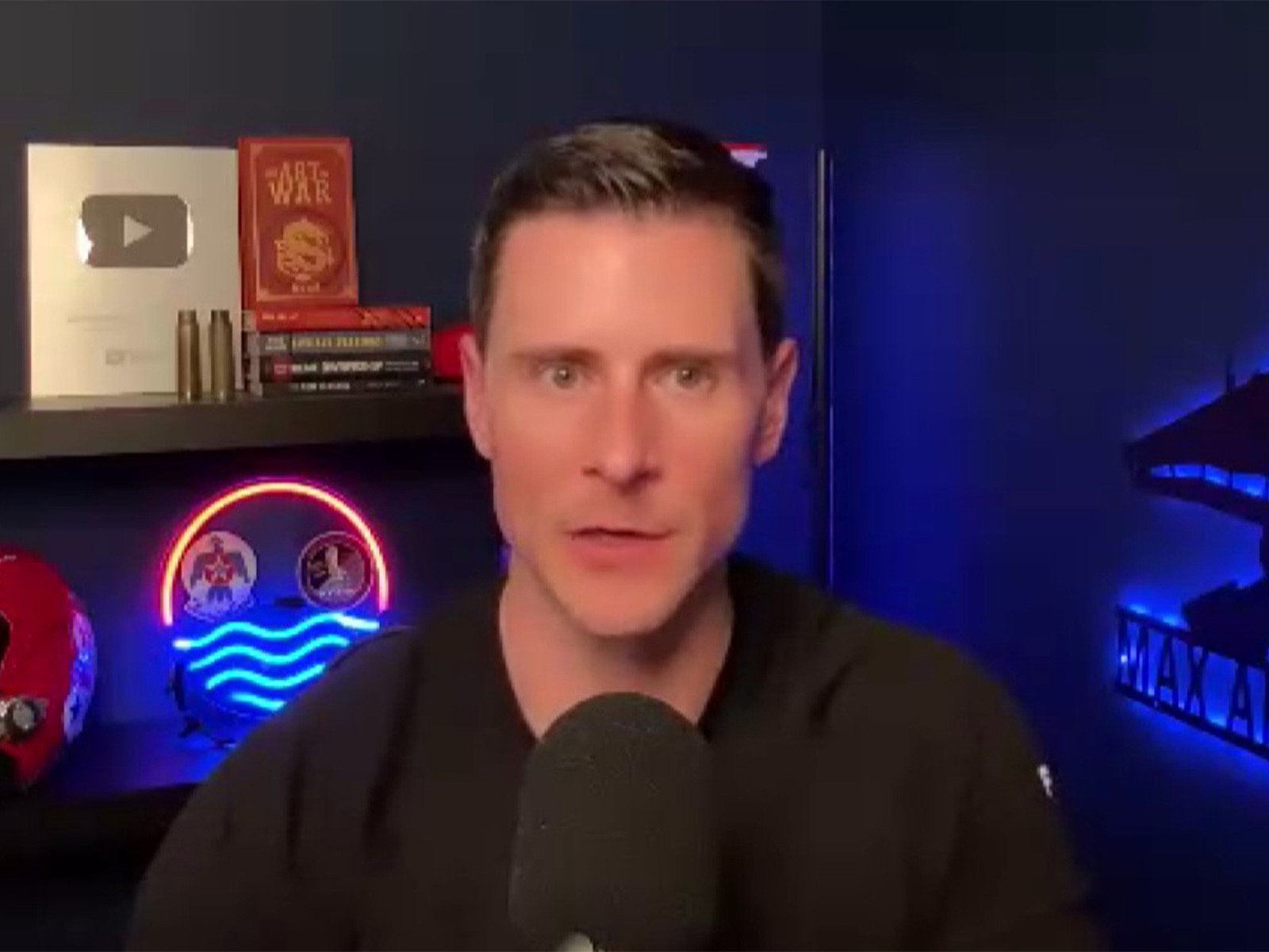 Former US F-15E combat pilot and host of the Max Afterburner YouTube channel, Ryan Bodenheimer (Photo/ANI)