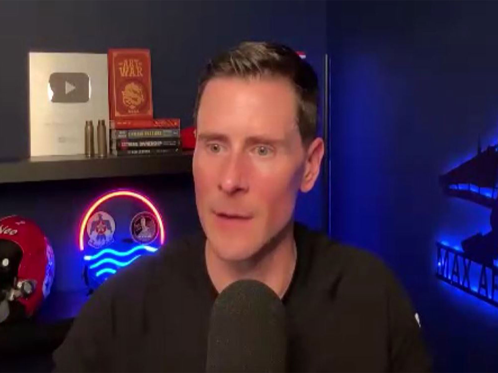 Former US F-15E combat pilot and host of the Max Afterburner YouTube channel, Ryan Bodenheimer (Photo/ANI)