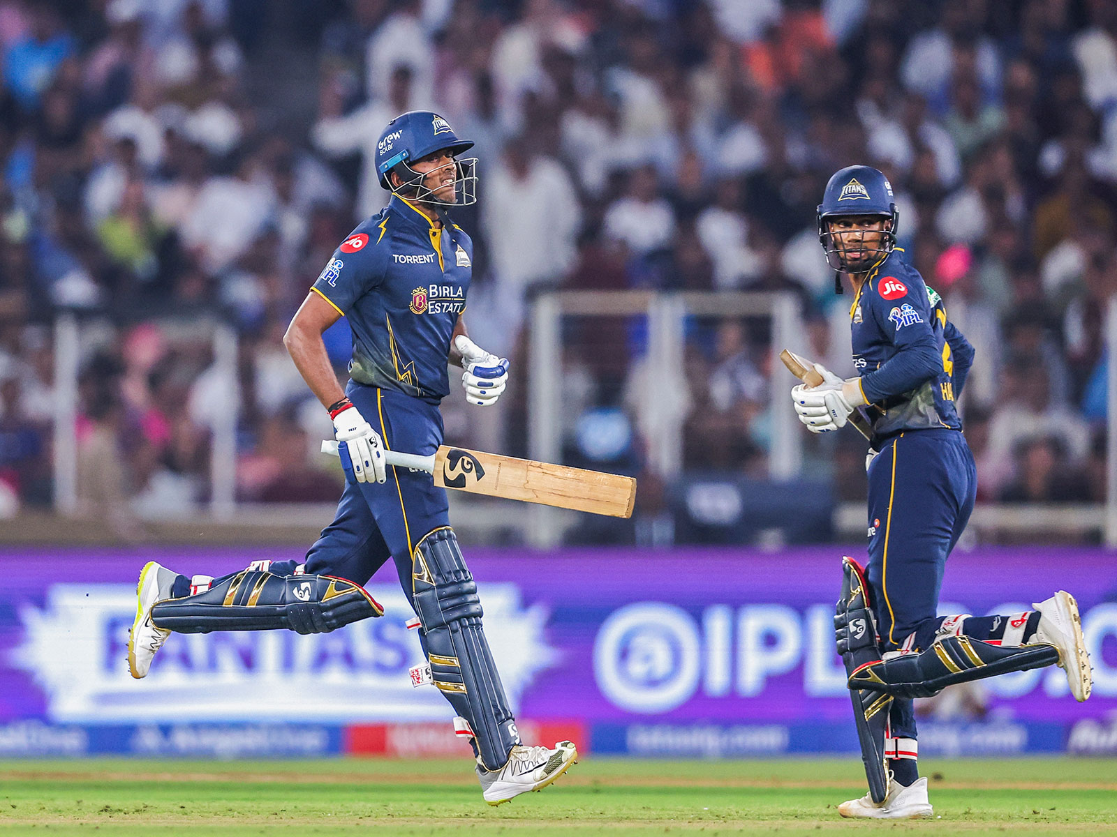 Gujarat Titans' players (Photo: ANI)