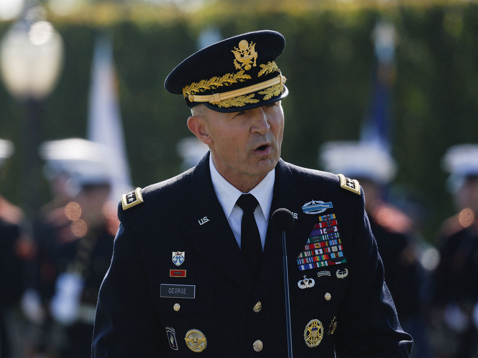 Former US Army Chief of Staff, General Randy George (Photo/Reuters)