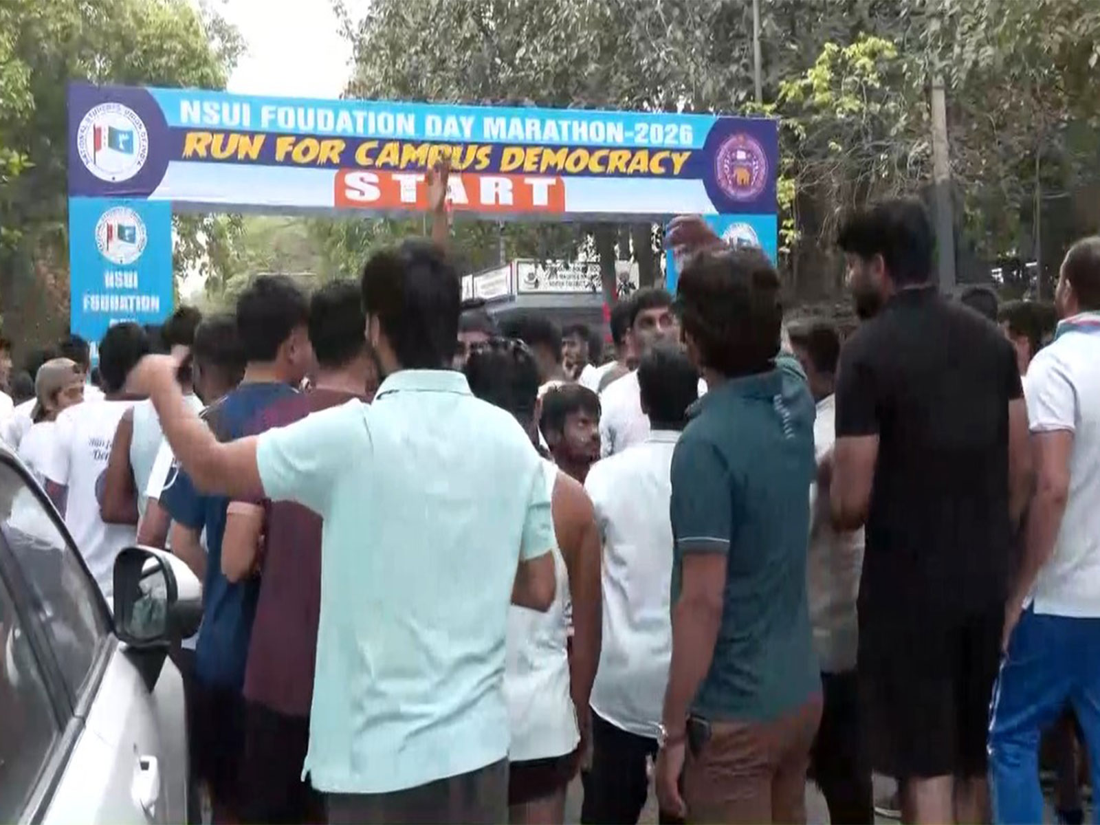 Visuals of the Marathon (Photo/ANI)