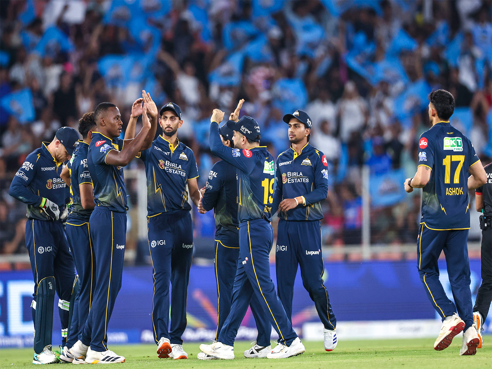 Gujarat Titans. (Photo/ANI)