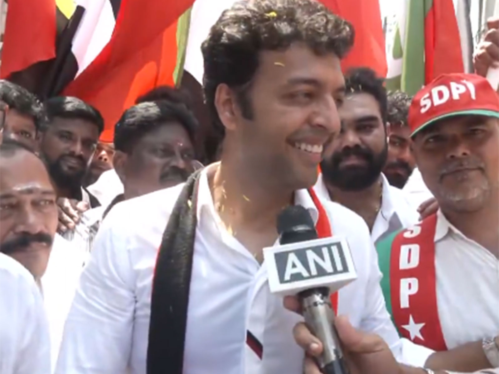 DMK candidate Karthik Mohan (Photo/ANI)