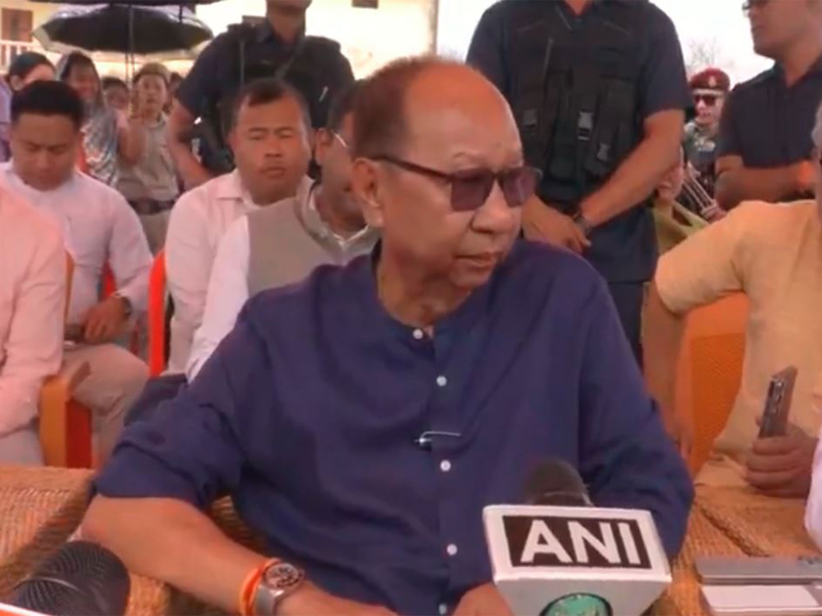 Manipur Chief Minister Yumnam Khemchand (Photo/ANI)