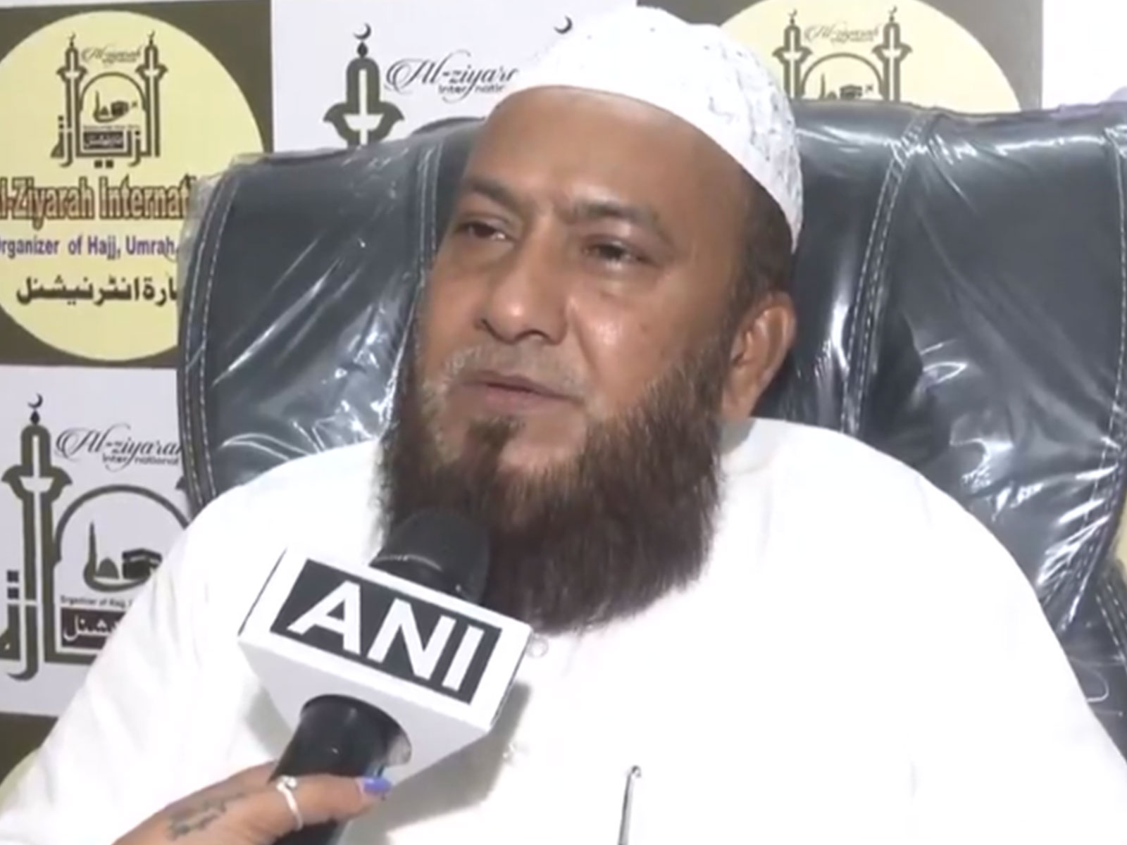 All India Muslim Personal Law Board member Moulana Abu Talib Rehmani (Photo/ANI)