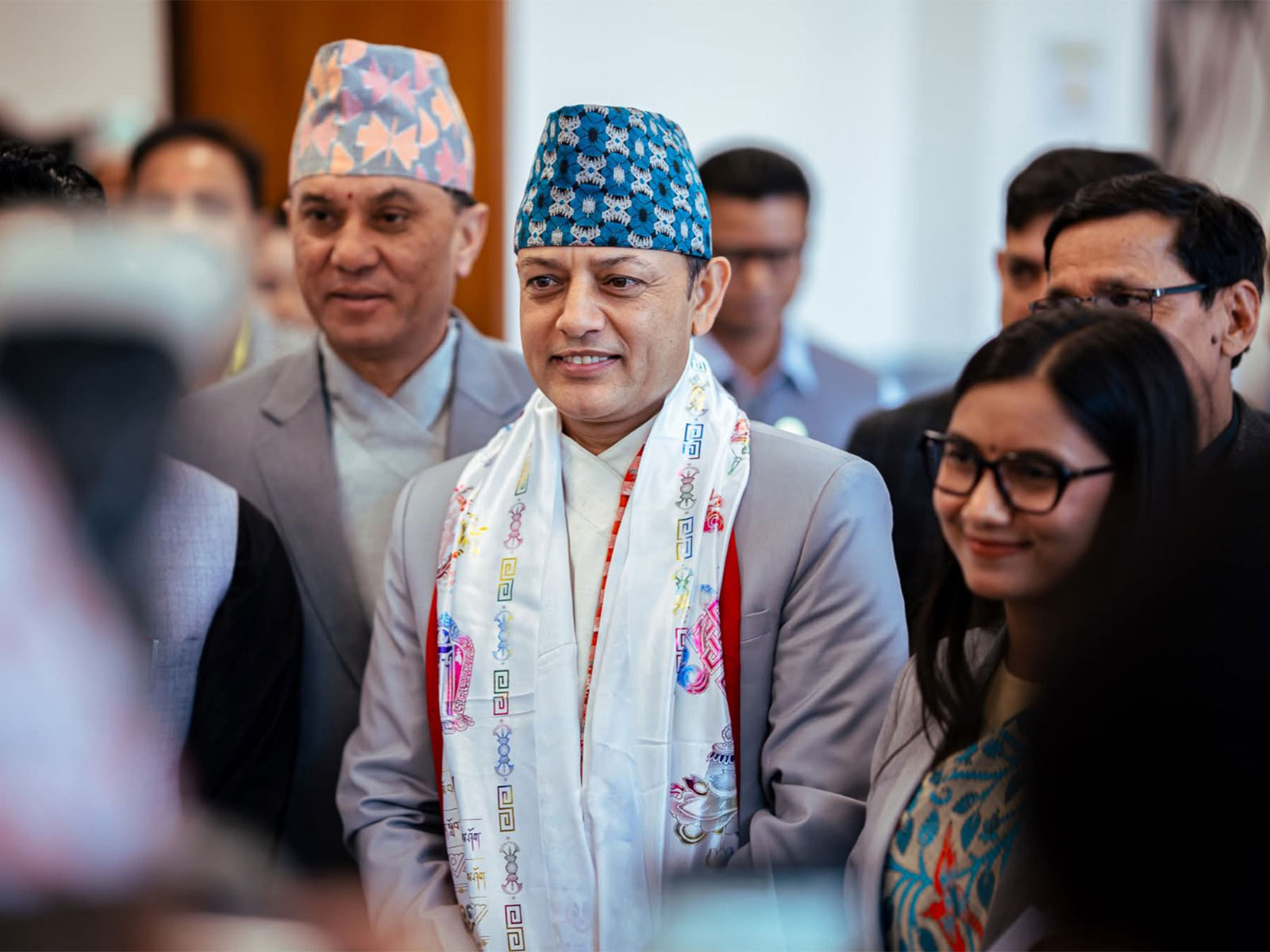Dol Prasad Aryal takes oath as Nepal House Speaker (Photo/RSP(Rastriya Swatantra Party))