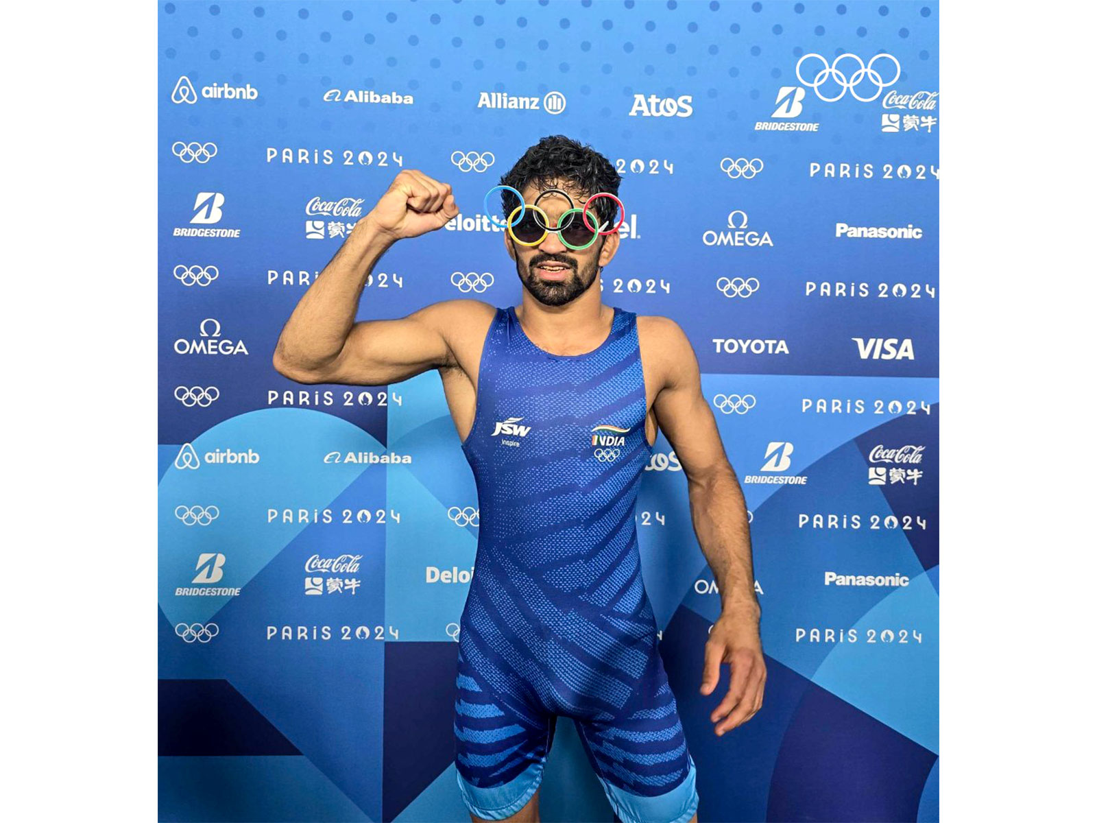 Aman Sehrawat. (Photo: ANI)