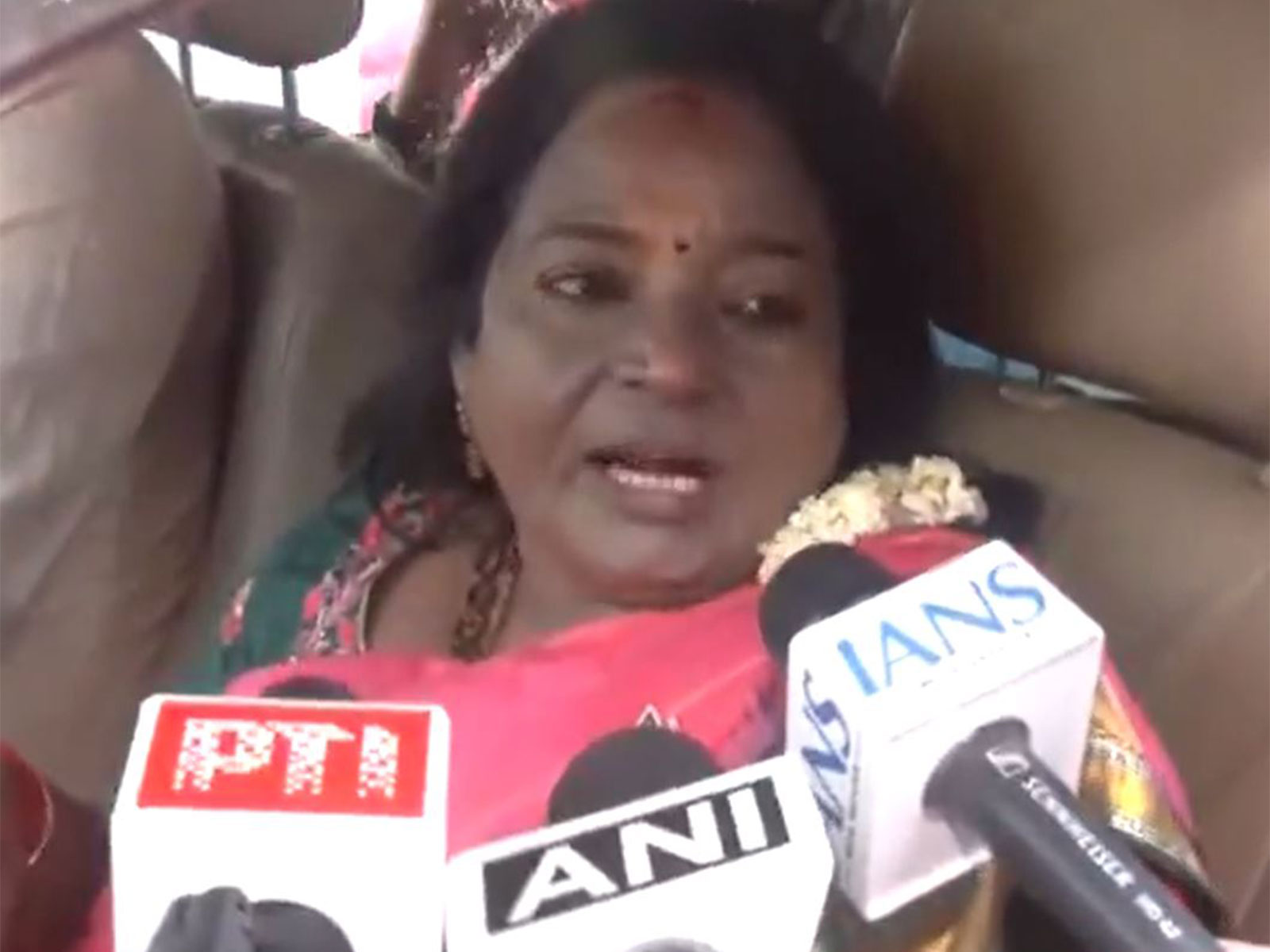 BJP candidate from Mylapore Assembly constituency, Dr Tamilisai Soundararajan (Photo/ANI)