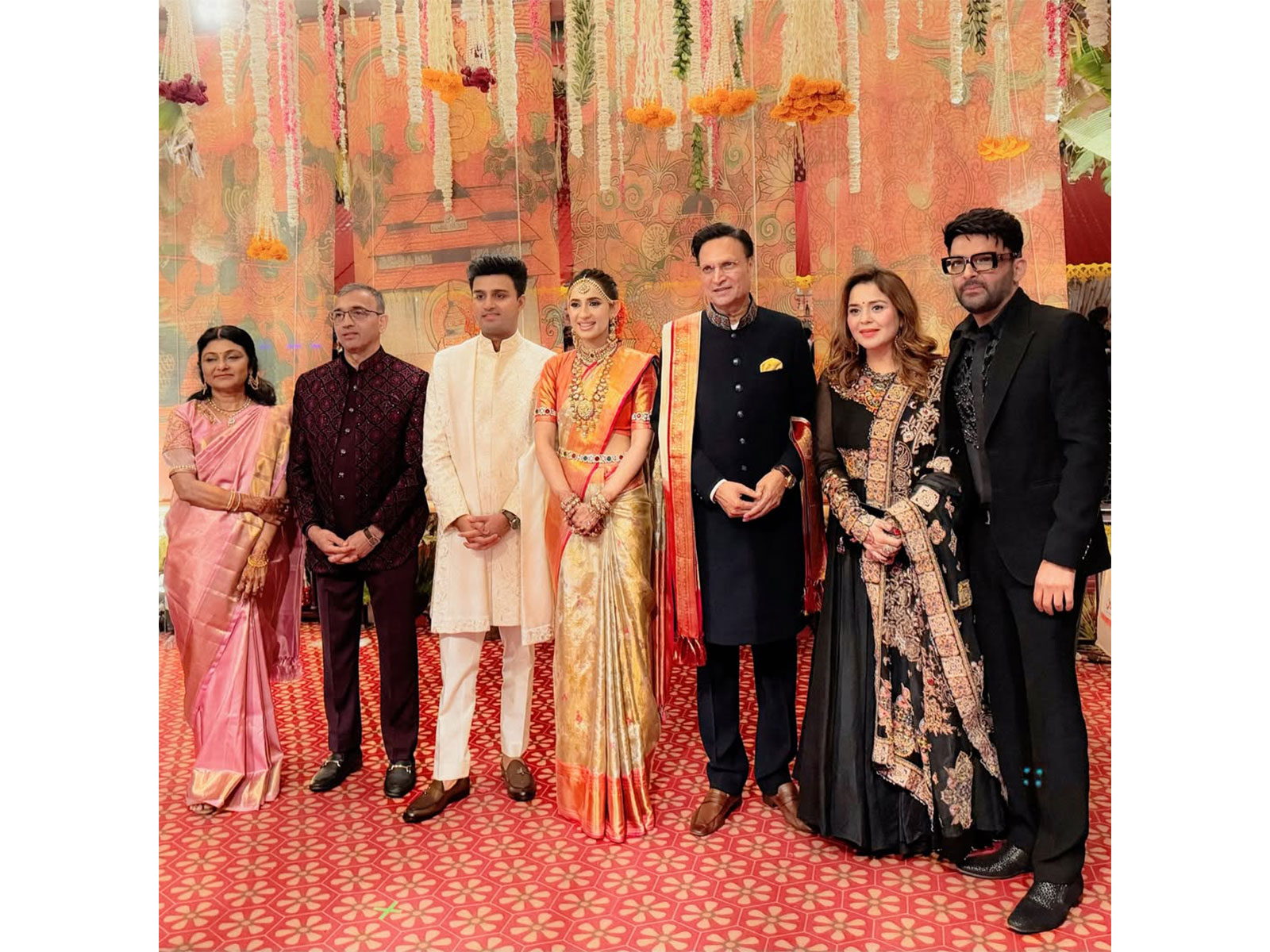 Kapil Sharma attends Rajat Sharma's daughter wedding (Photo/Instagram@KapilSharma)