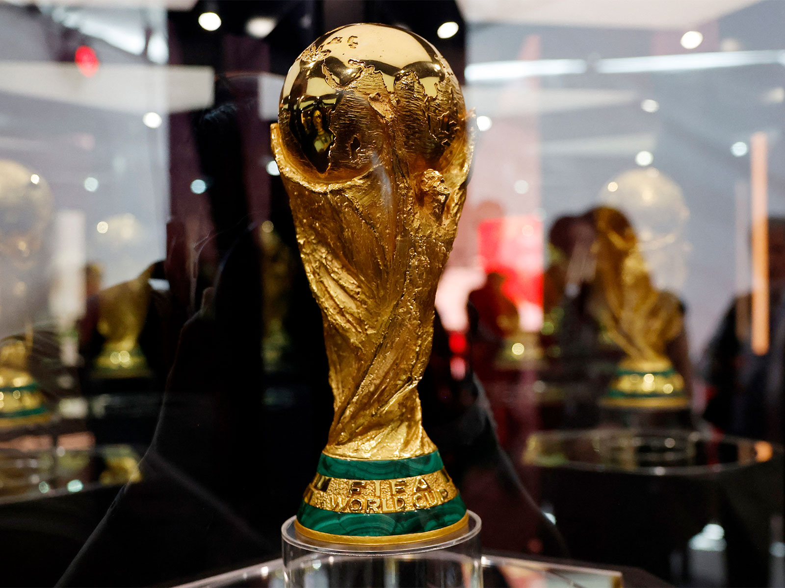 FIFA WC trophy. (Photo: Reuters)