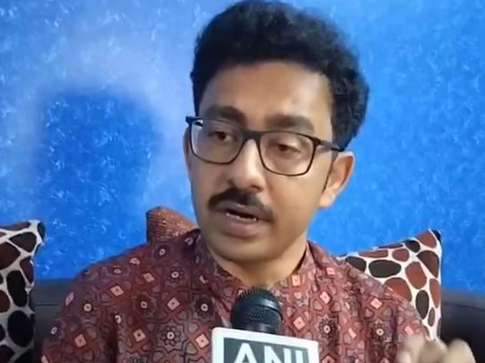 TMC candidate from Srrirampur assembly in Hooghly, Tanmay Ghosh  (Photo/ANI)