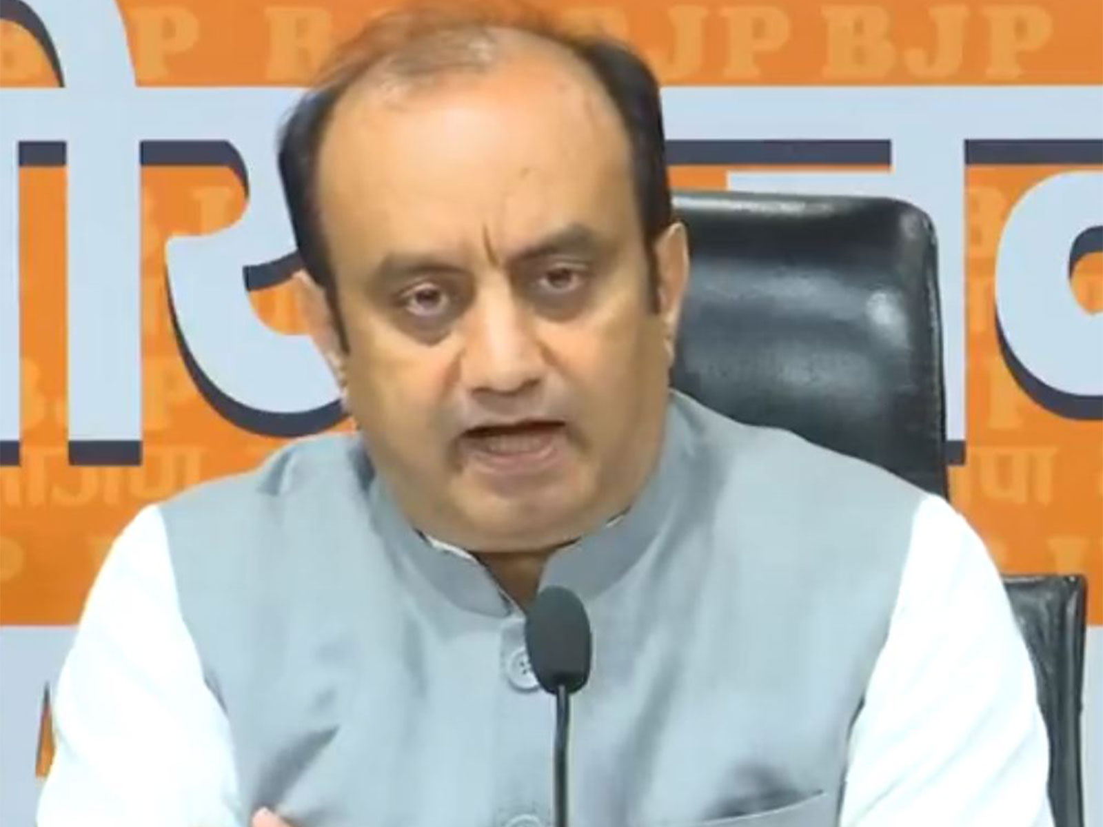 BJP MP Sudhanshu Trivedi (Photo/ANI)
