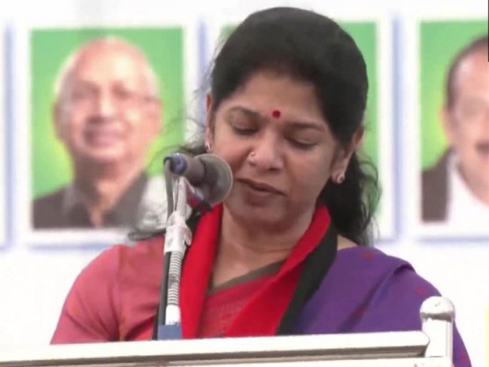 DMK MP Kanimozhi (Photo/ANI)