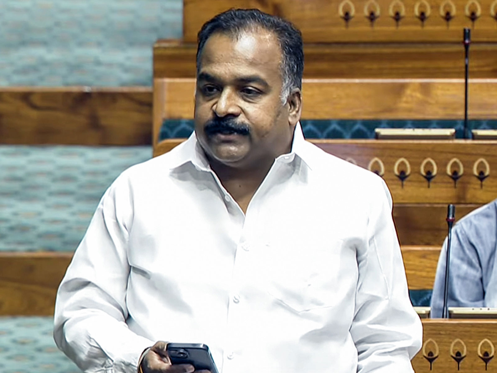  Congress MP Manickam Tagore (Photo/ANI)