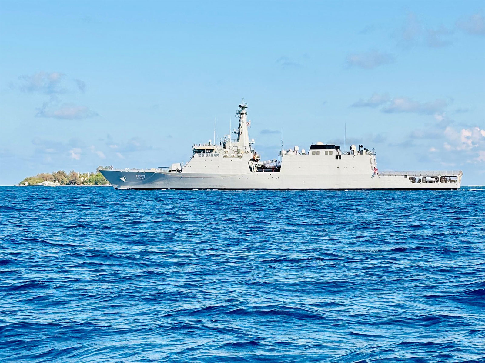 IOS SAGAR (Photo: X@HCIMaldives)