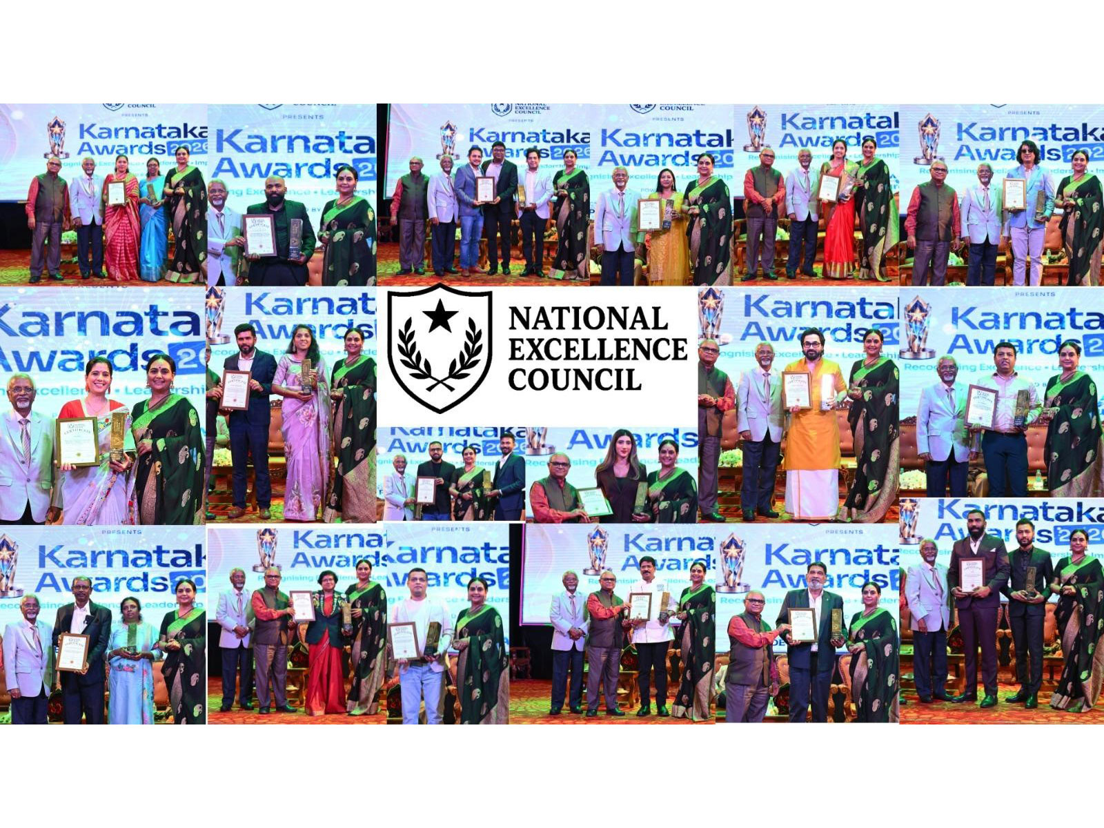 Karnataka Awards 2026 by National Excellence Council Celebrates Excellence Across Industries at Bengaluru Town Hall