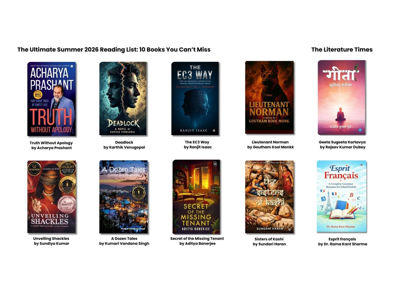 The Ultimate Summer 2026 Reading List: 10 Books You Can't Miss