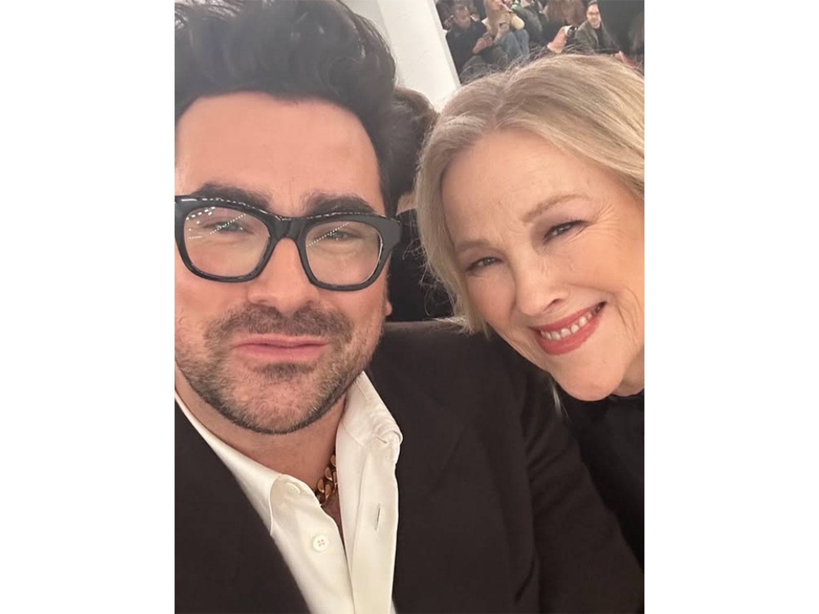 Dan Levy, Catherine O'Hara (Photo/Instagram/@instadanjlevy)