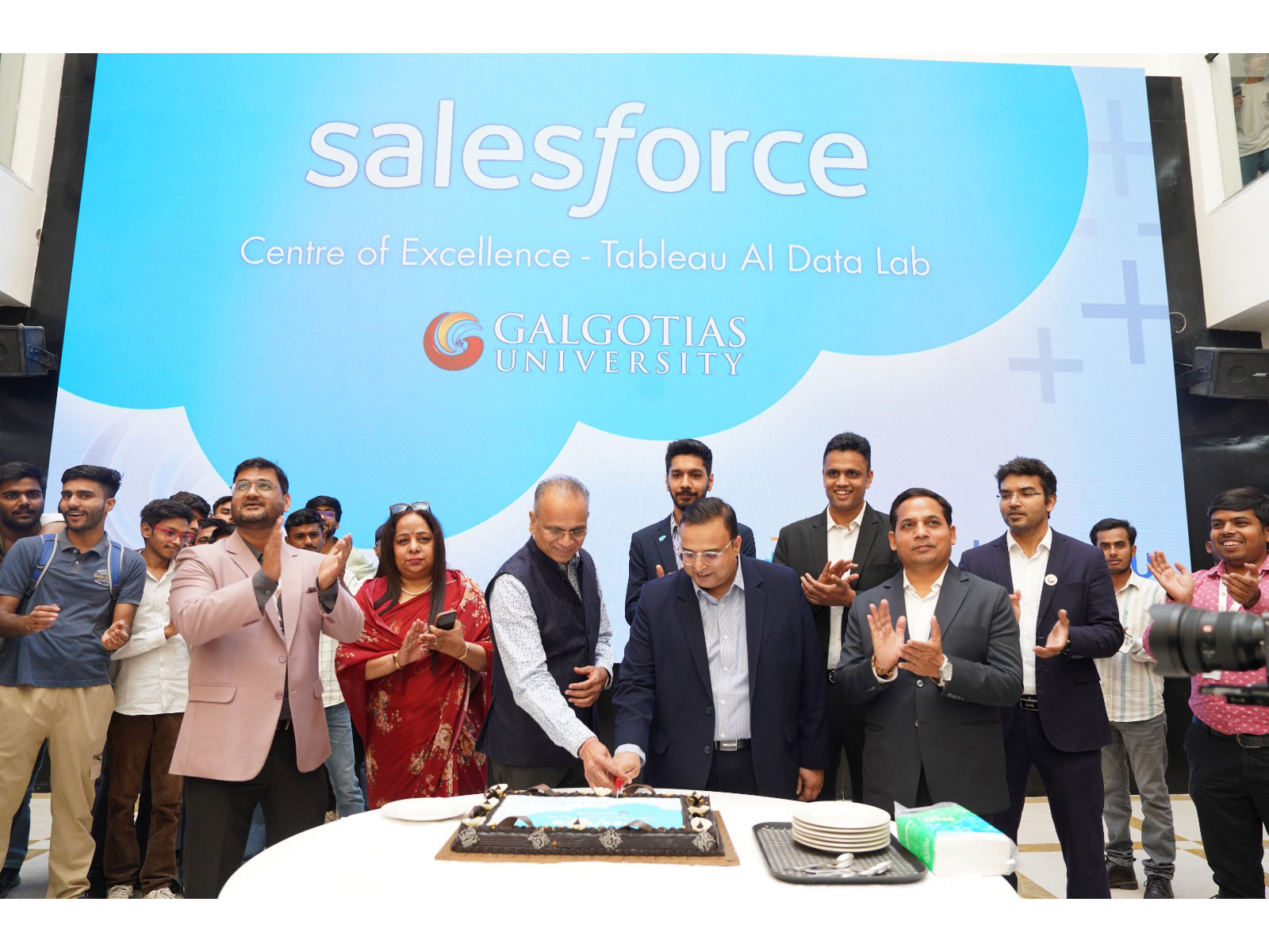 Salesforce and Galgotias University launch Tableau AI Data Lab