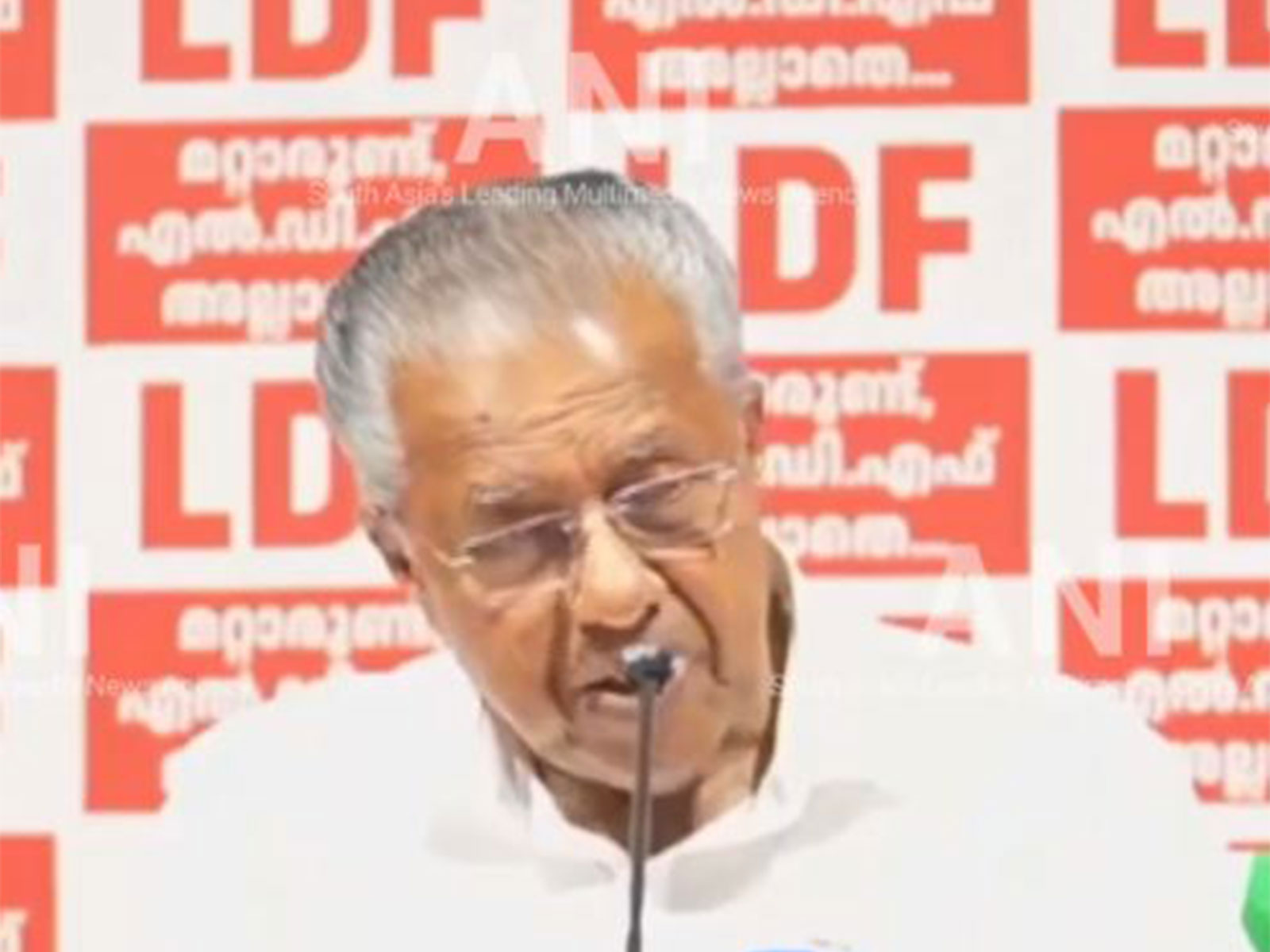 Kerala CM Pinarayi Vijayan