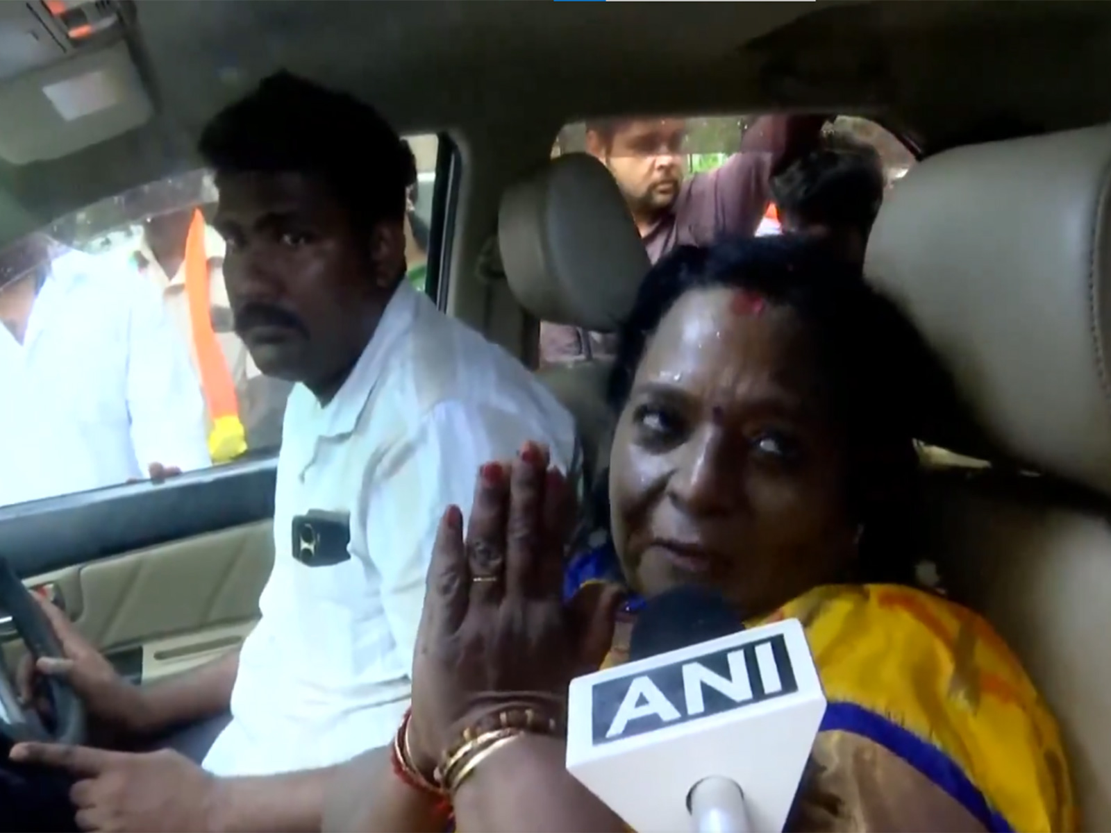 BJP candidate from Mylapore Assembly constituency, Tamilisai Soundararajan (Photo/ANI)