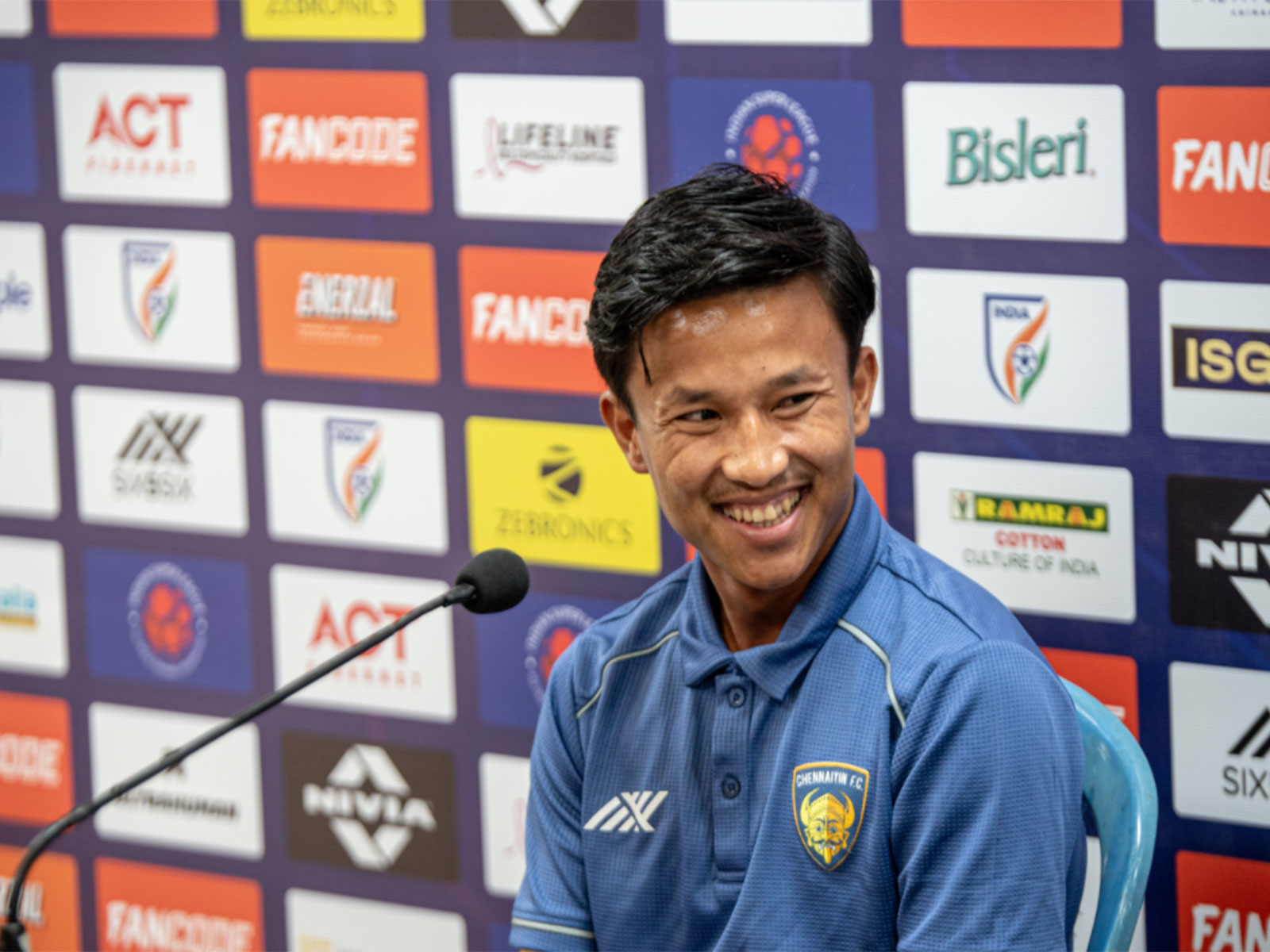 Chennaiyin FC midfielder Maheson Singh. (Photo: Chennaiyin FC)
