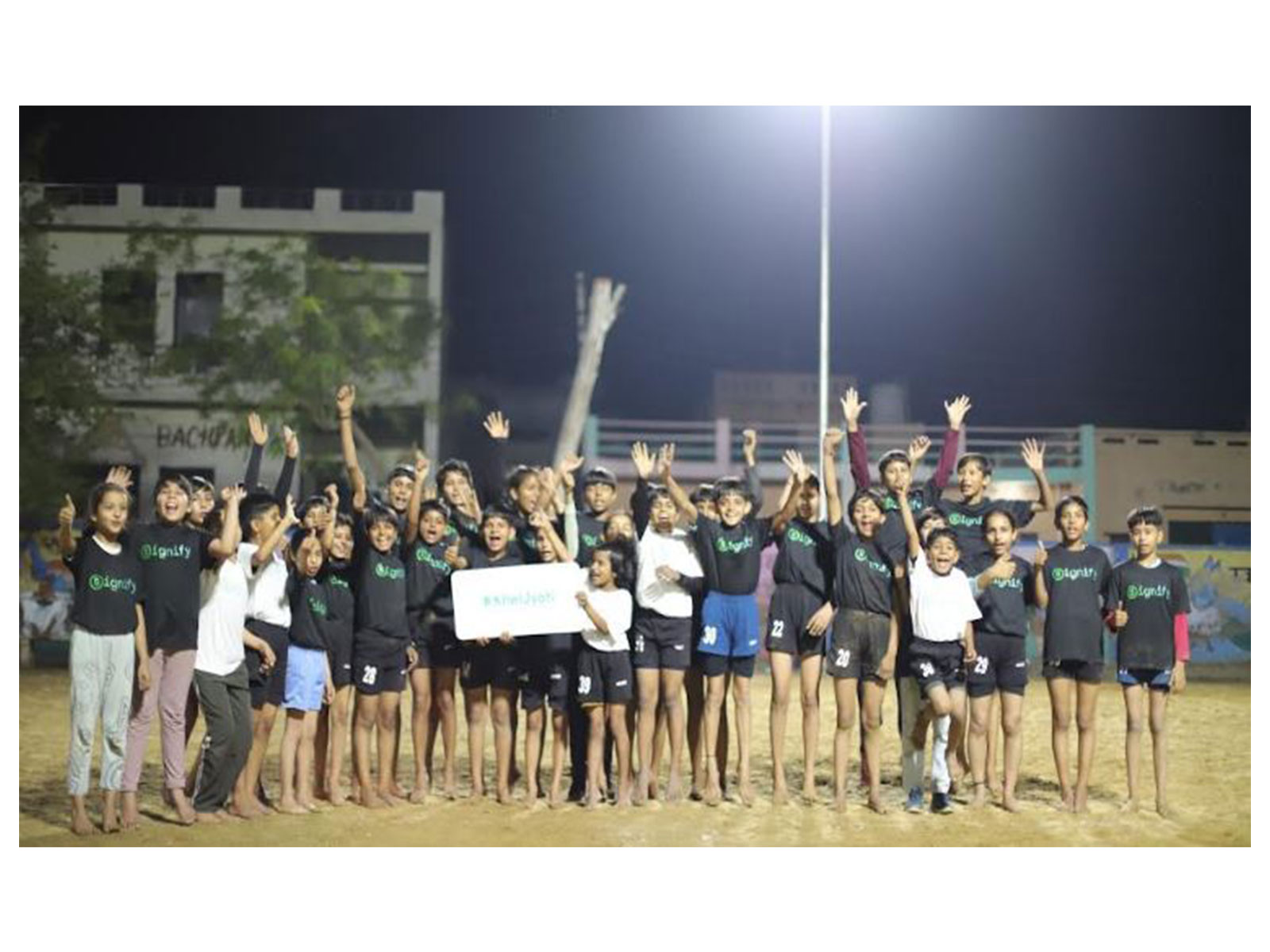 Signify Khel Jyoti Initiative for International Day of Sport for Development and Peace