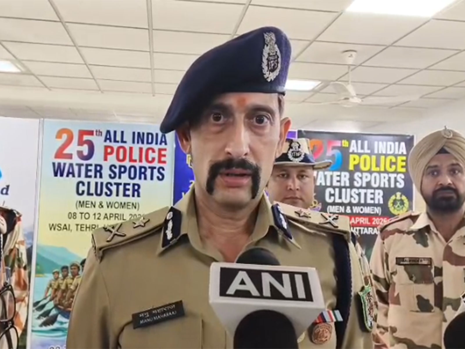 Inspector General of the Indo-Tibetan Border Police, Manu Maharaj (Photo/ANI) 