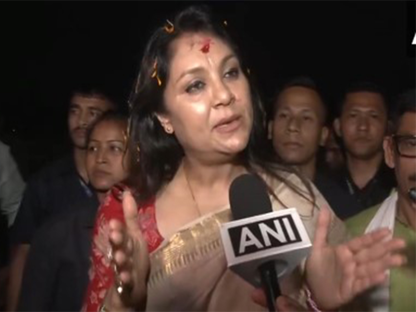 Assam Chief Minister Himanta Biswa Sarma's wife Riniki Bhuyan Sharma (Photo:ANI)