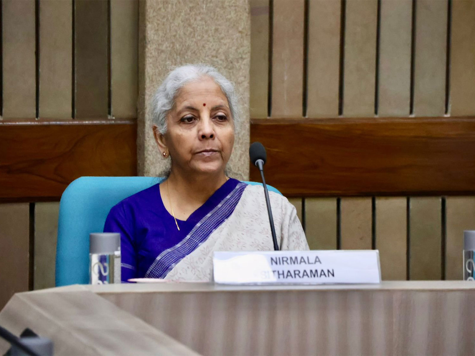 Finance Minister Nirmala Sitharaman (Photo- X@nsitharamanoffc)