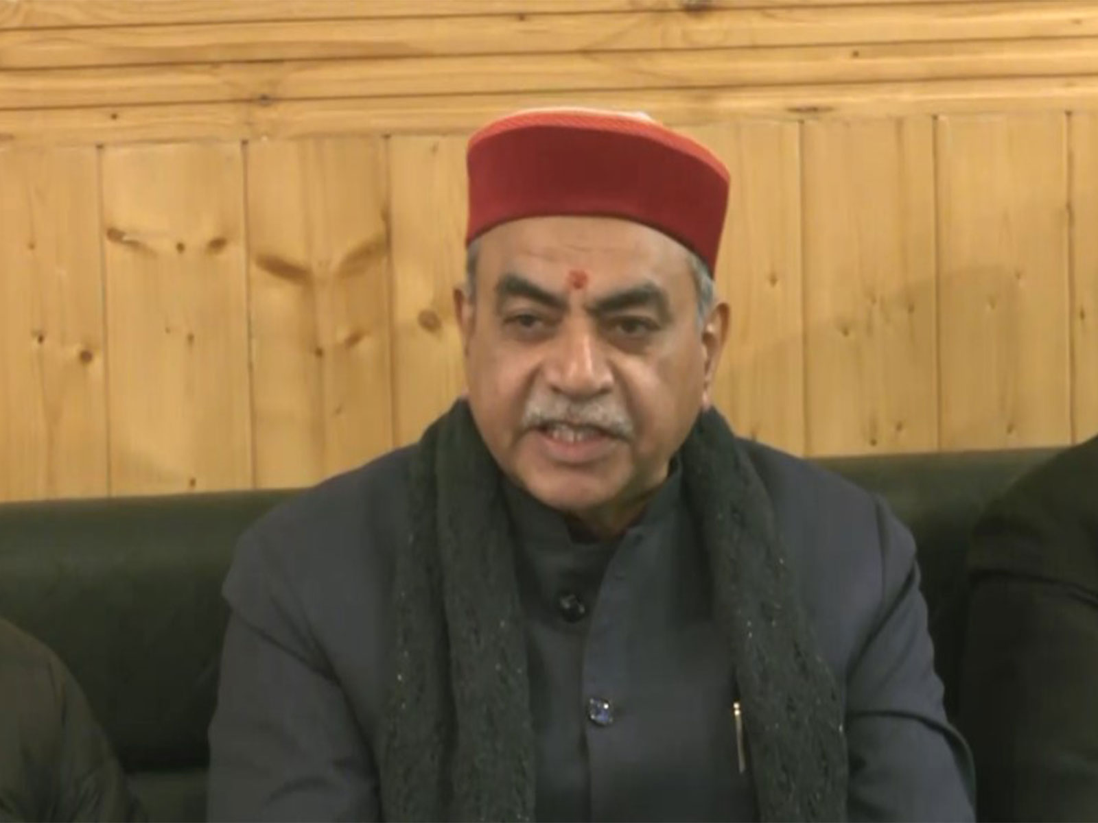 BJP's co-incharge for Himachal Pradesh Sanjay Tandon (Photo/ANI)