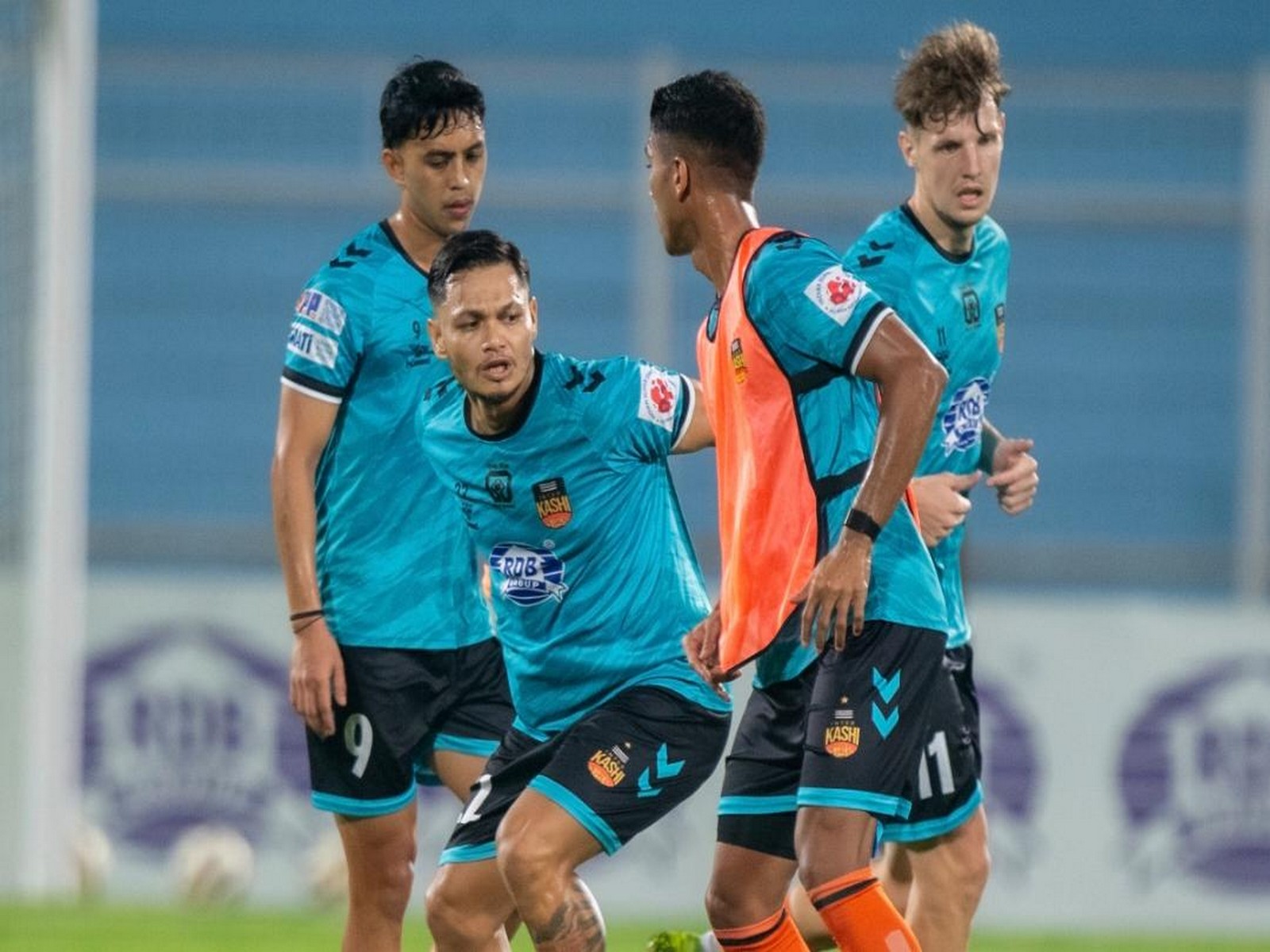 Inter Kashi players training. (Photo: ISL)