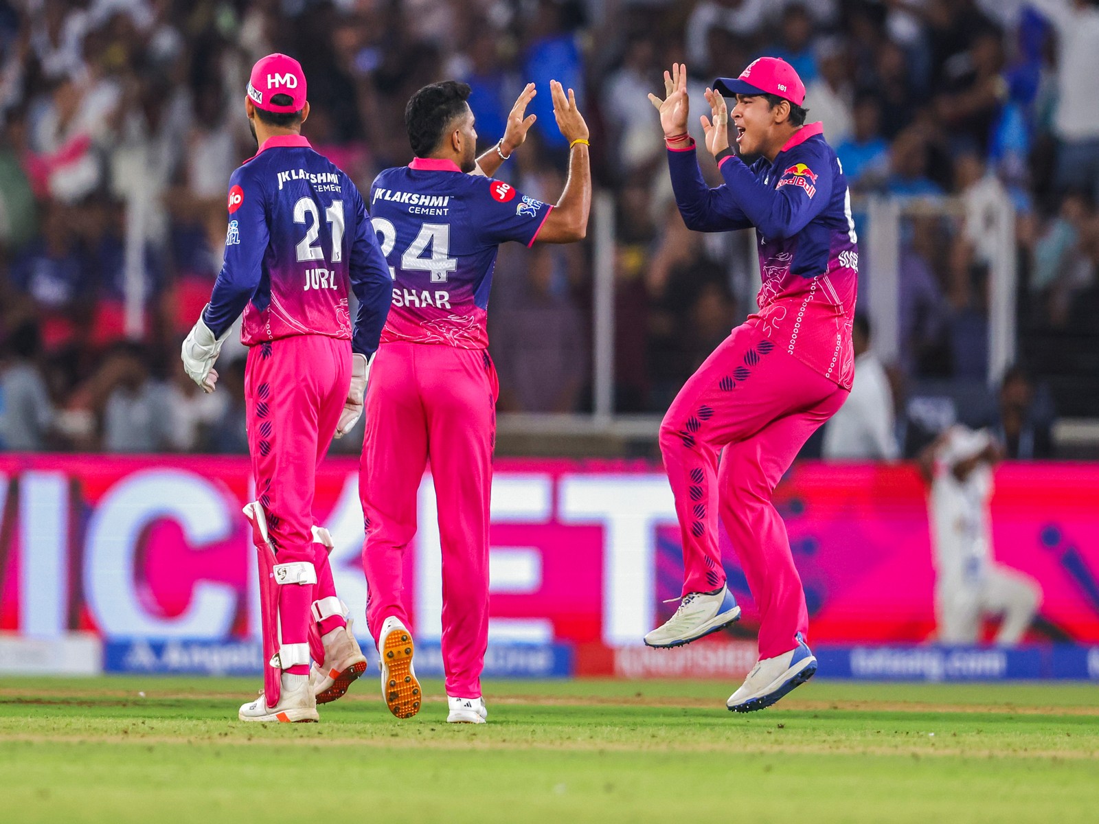 Rajasthan Royals players (Photo: ANI)