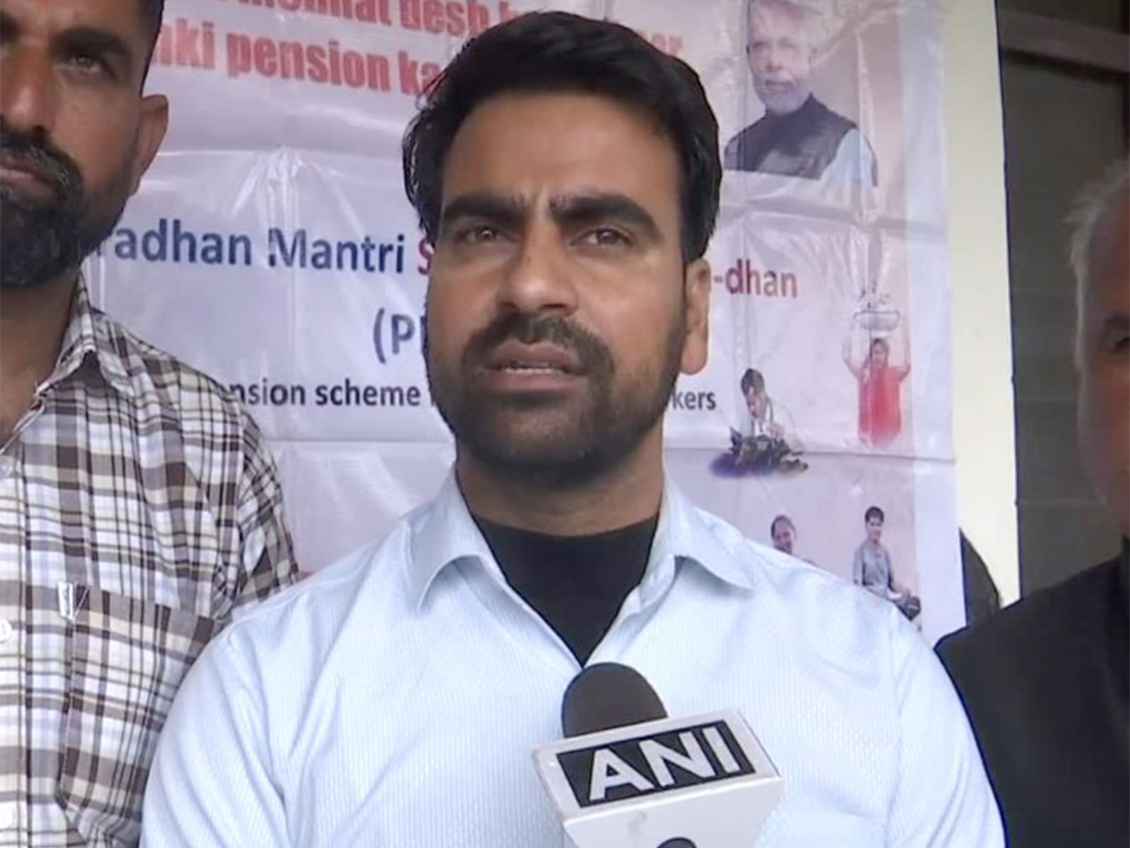 Neeraj Kumar, Labour Officer, Rajouri (Photo/ANI)