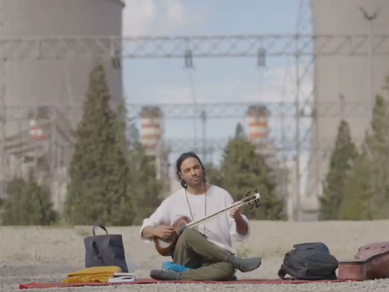 Iranian musician Ali Ghasmari (Photo/X/@IranInThailand)