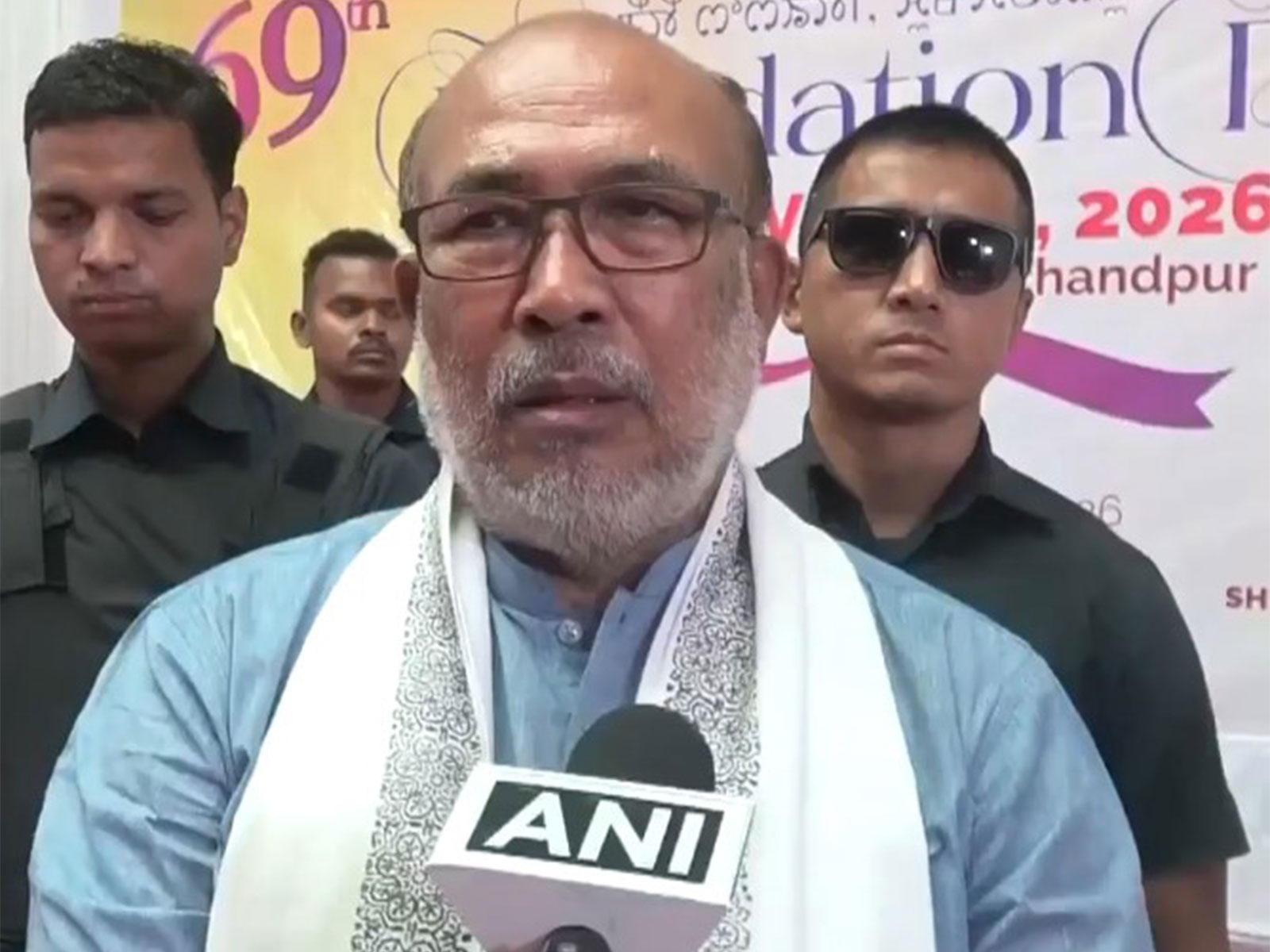 Former Manipur CM N Biren Singh (Photo/ANI)