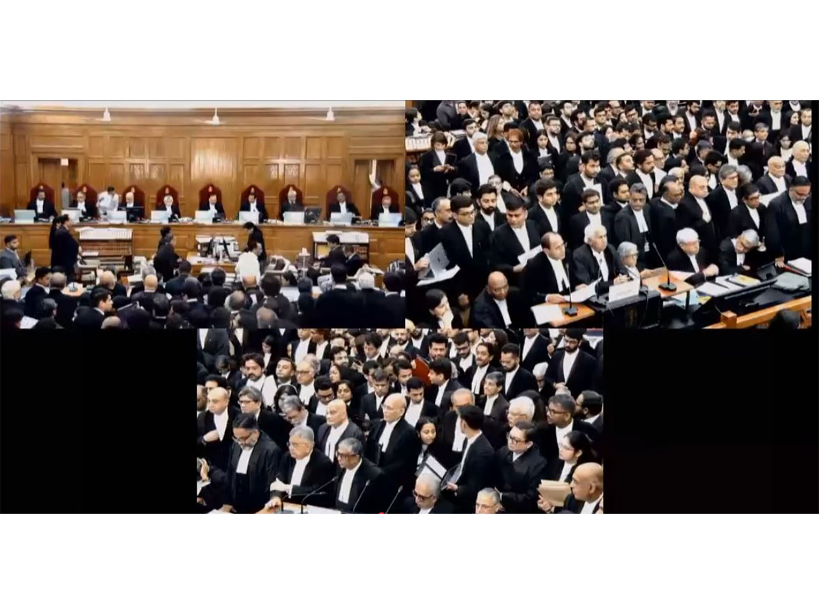 The Sabrimala case being heard by a 9 judge bench in SC (Photo/Supreme Court)