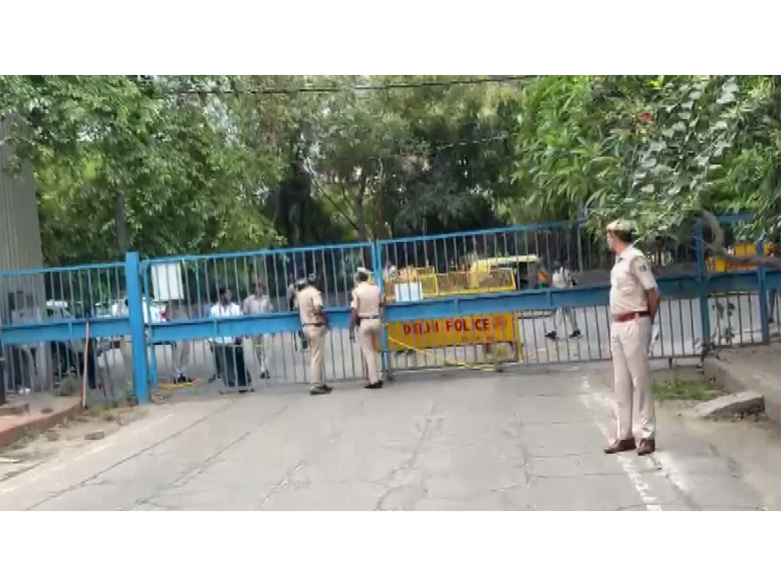 Visuals from Pawan Khera's residence (Photo/ANI)