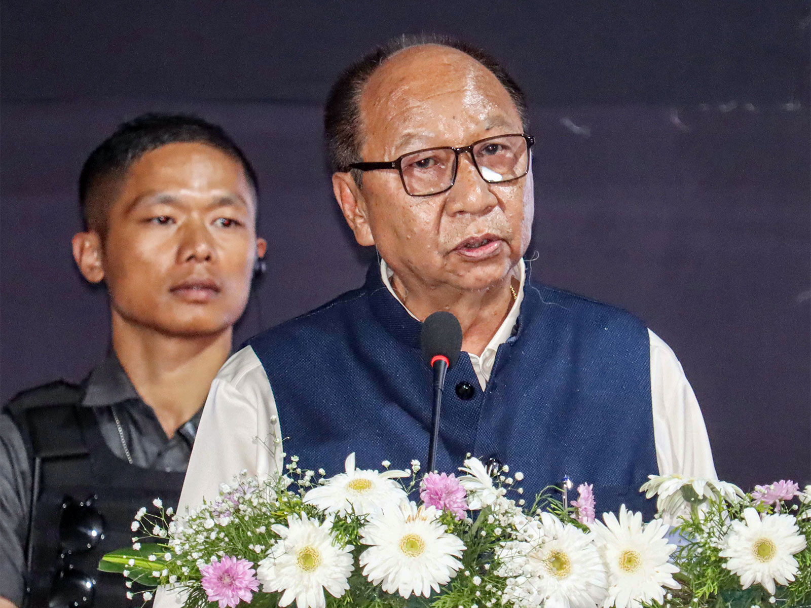 Manipur Chief Minister Yumnam Khemchand Singh (File Photo/ANI)