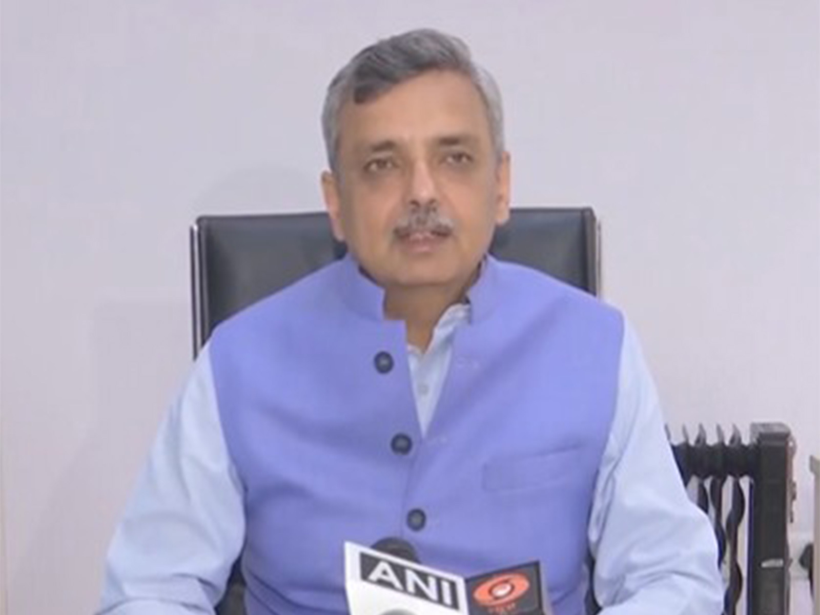 Secretary, Department of Pharmaceuticals, Ministry of Chemicals & Fertilisers, Manoj Joshi (Photo/ANI)