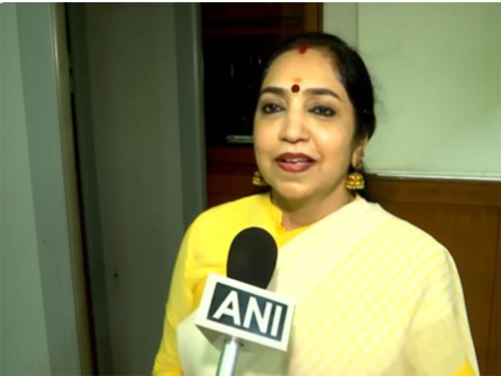 Dravida Munnetra Kazhagam (DMK) MP Thamizhachi Thangapandian (Photo/ANI)