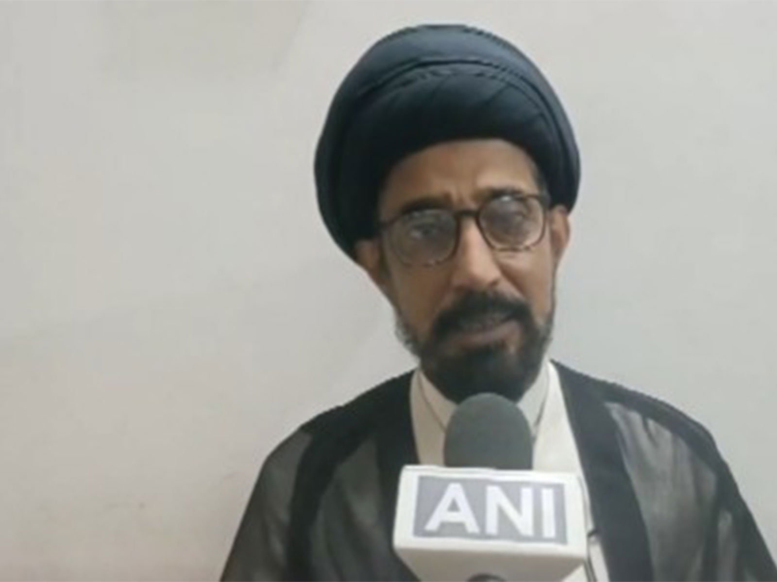 Shia Markazi Chand Committee president Syed Saif Abbas Naqvi (Photo/ANI)