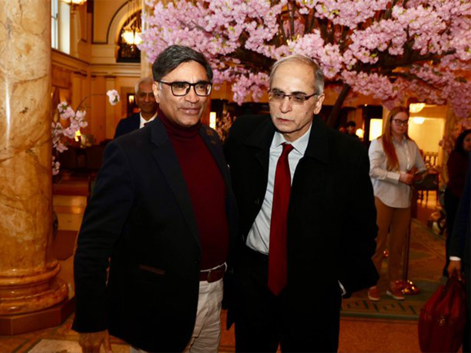 Ambassador Vinay Mohan Kwatra with Foreign Secy Vikram Misri (Photo/@AmbVMKwatra)