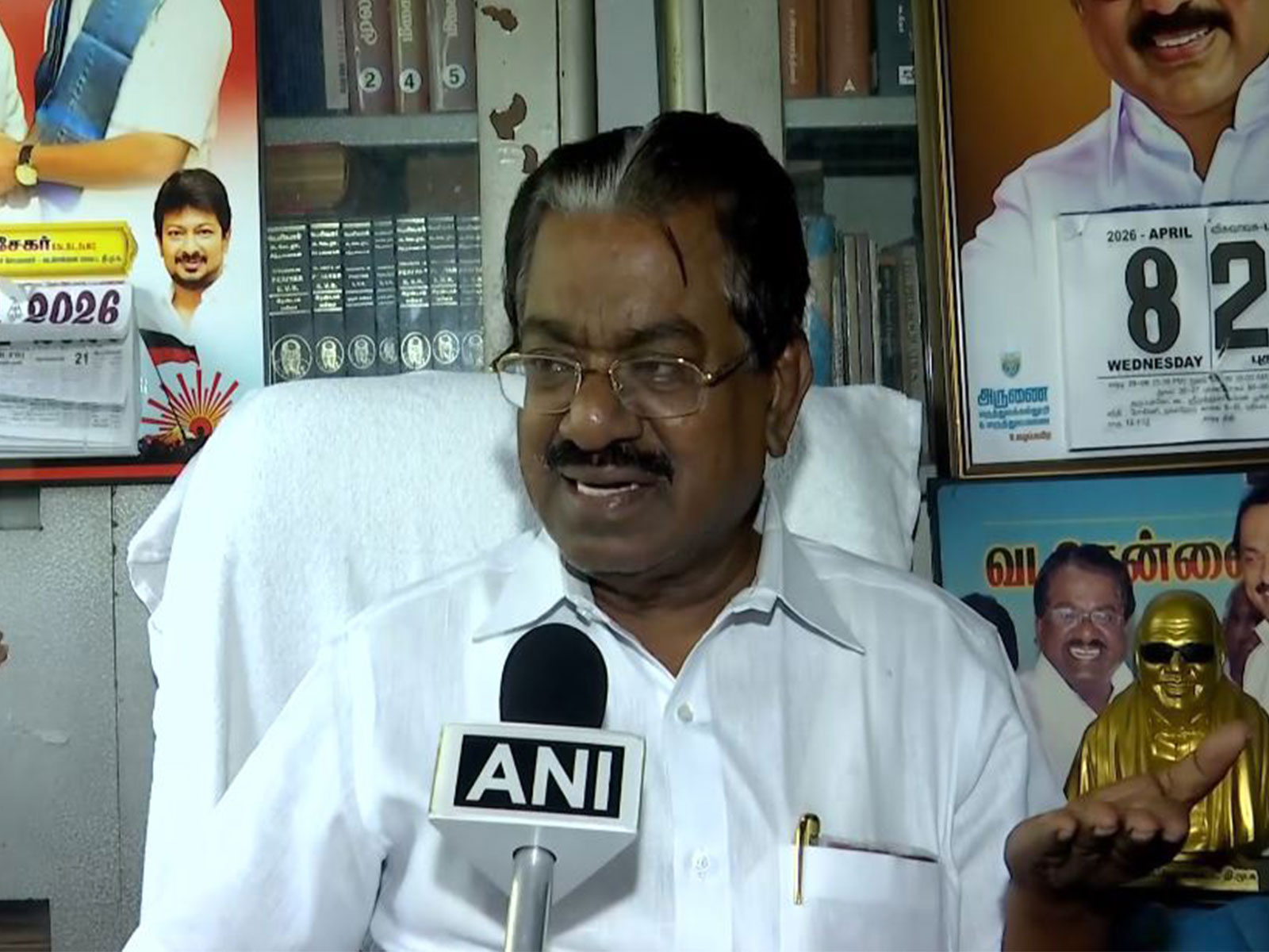 DMK leader TKS Elangovan (Photo/ANI)