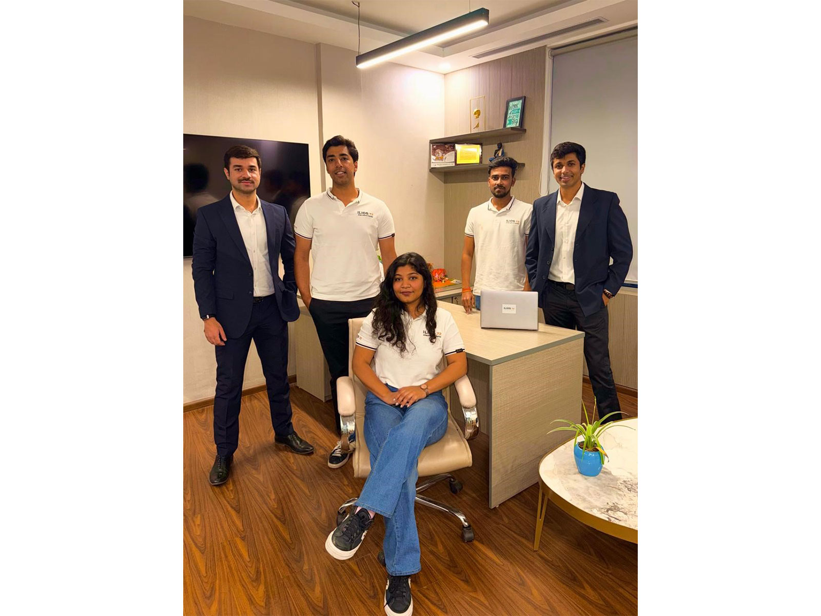 L to R - Shivansh Sabharwal, Lakshay Kishore, Shubhi Agarwal, Nitish Kumar, Valmik Iyer