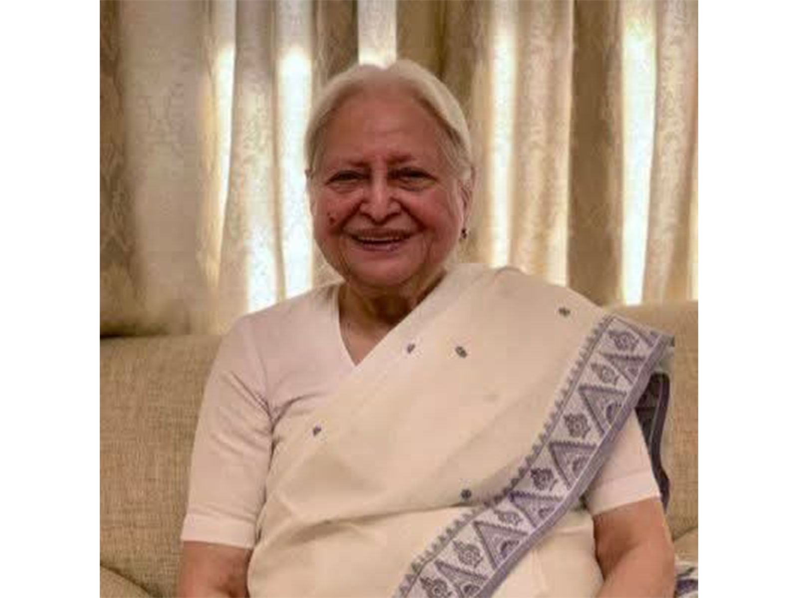 Veteran Congress leader Mohsina Kidwai (Photo/X@RahulGandhi)