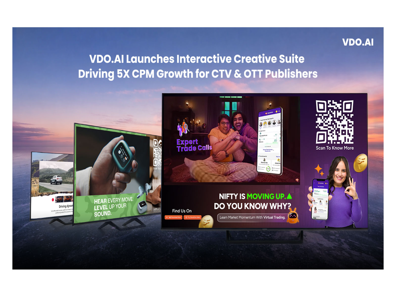 VDO.AI Launches Interactive Creative Suite Driving 5X CPM Growth for  CTV & OTT Publishers