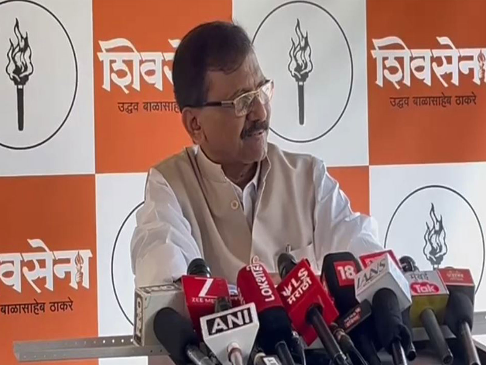 Shiv Sena (UBT) MP Sanjay Raut (Photo/ANI)
