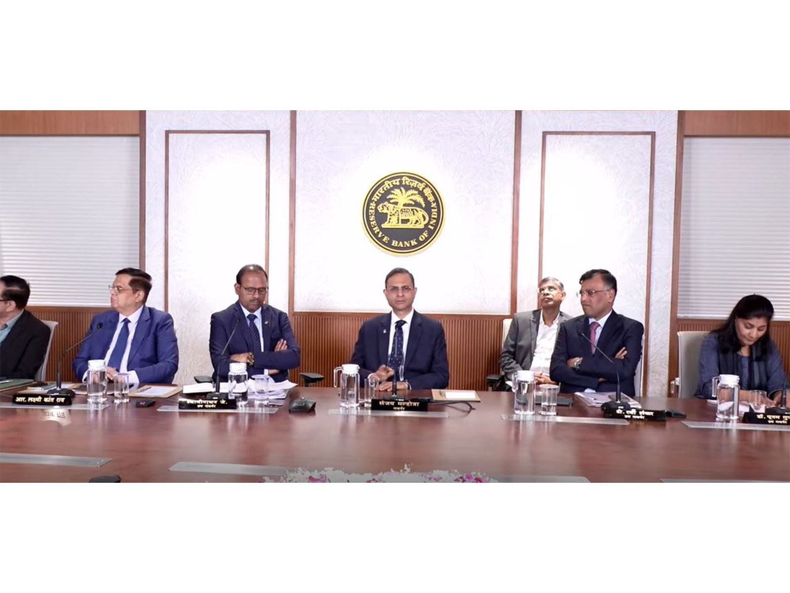 RBI's press conference post Monetary Policy Committee meeting (Photo/ANI)